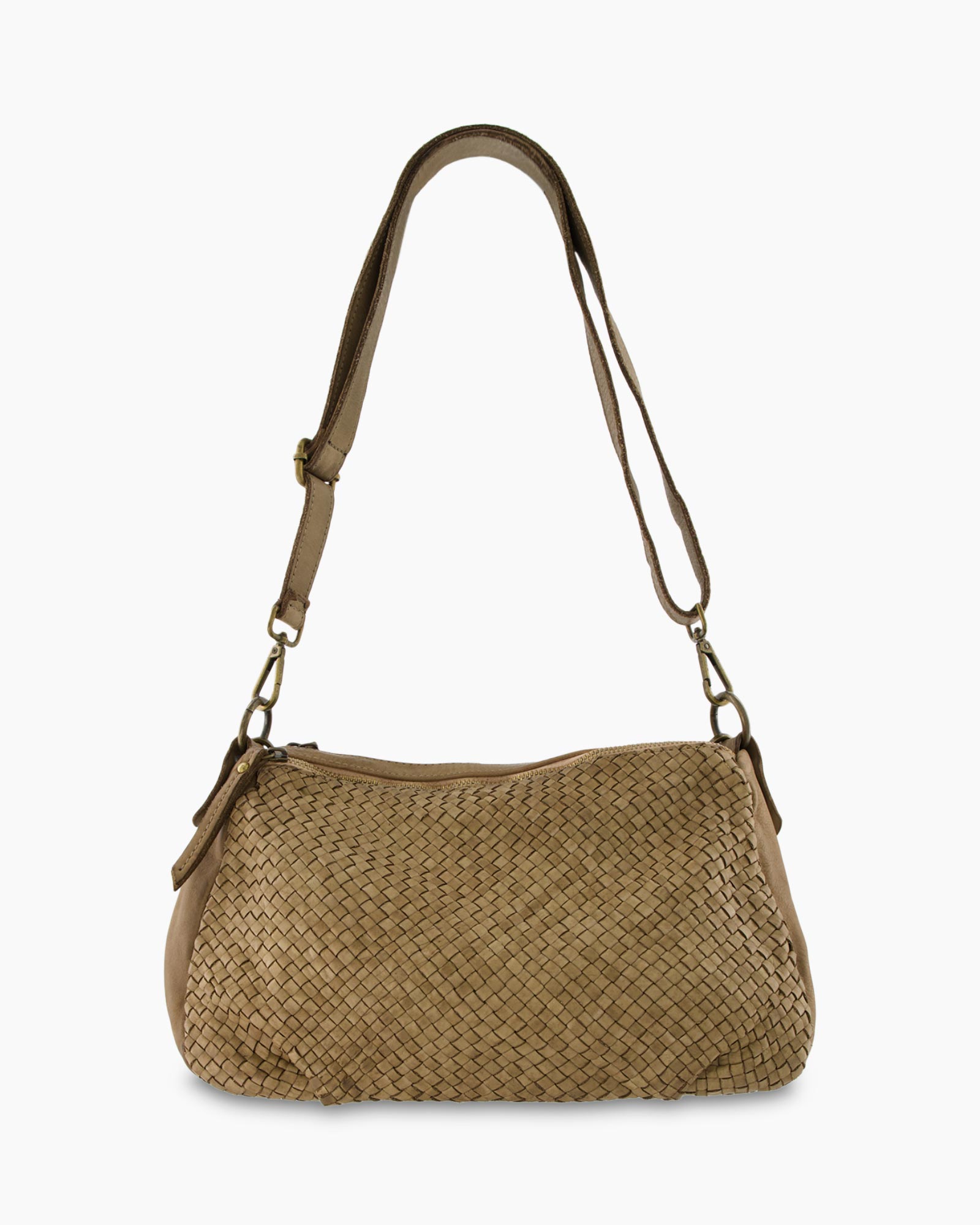 Schouder/hand Tas Ficulle Khaki