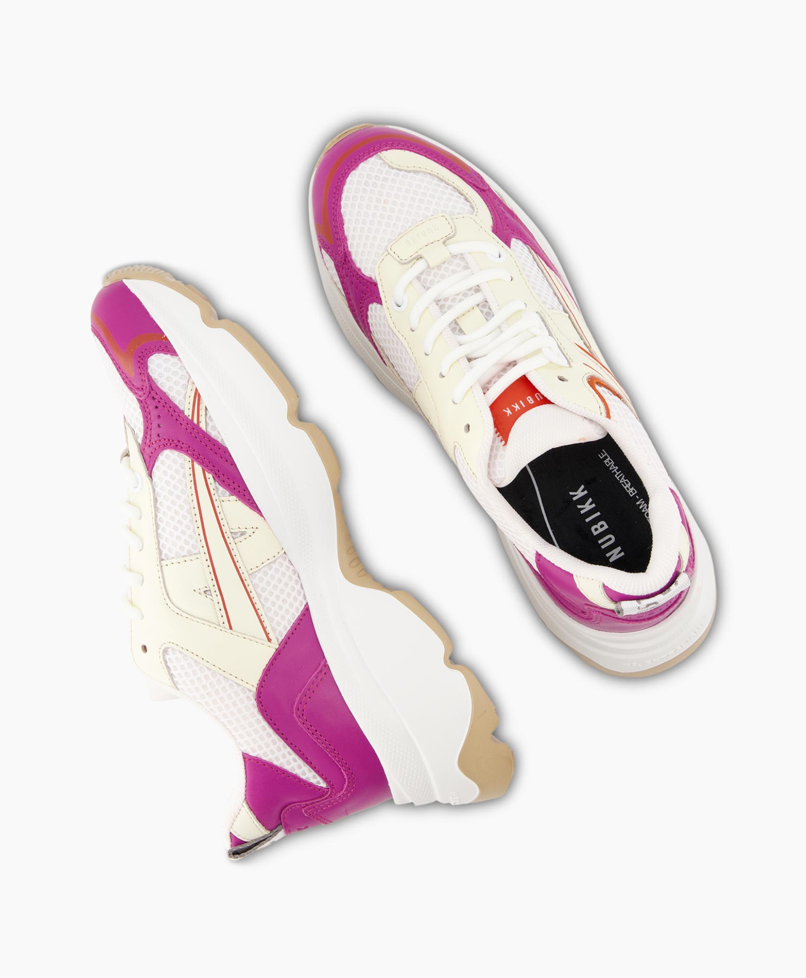 Nubikk discount roze sneaker