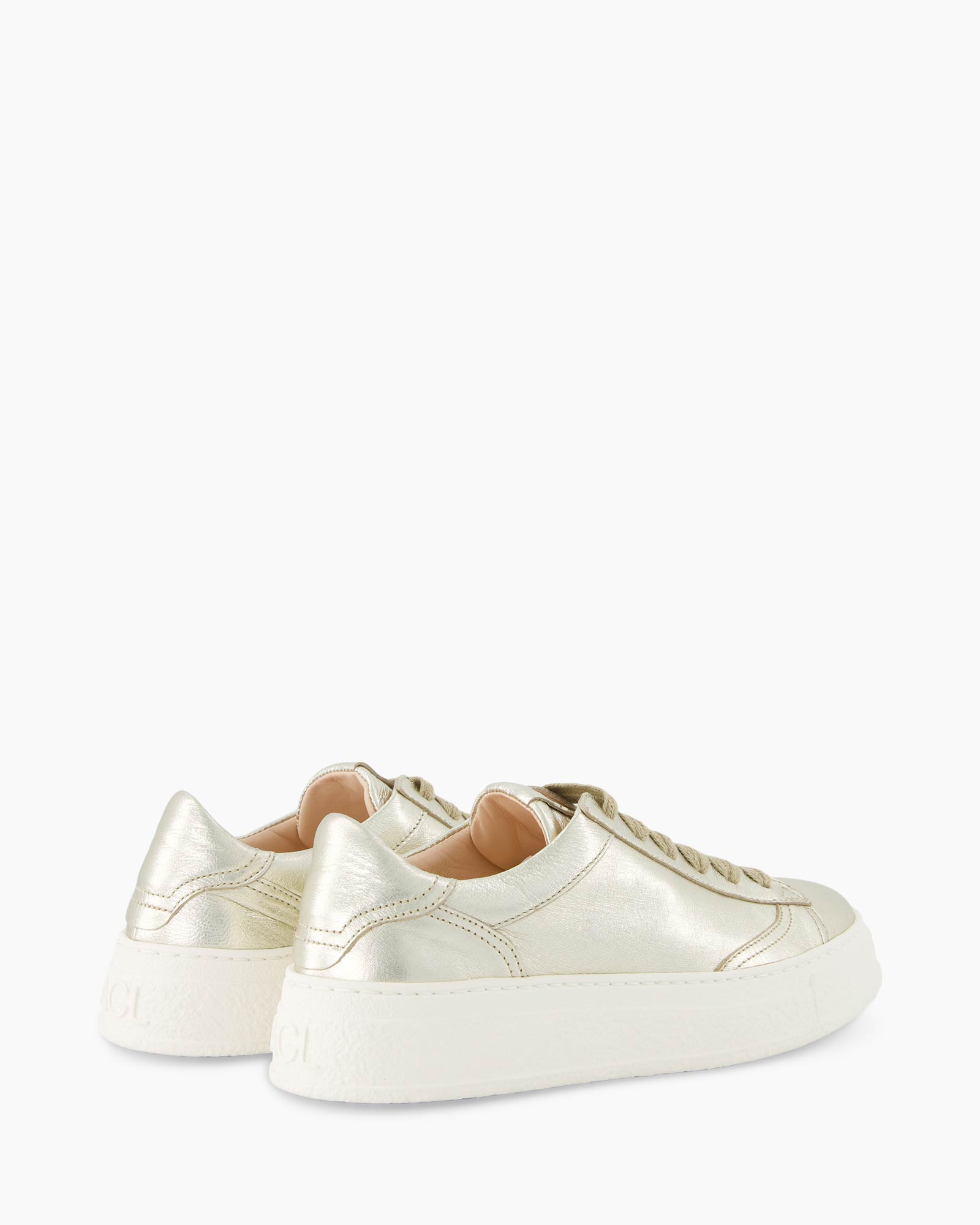 Sneaker Giuly Lace Up Goud