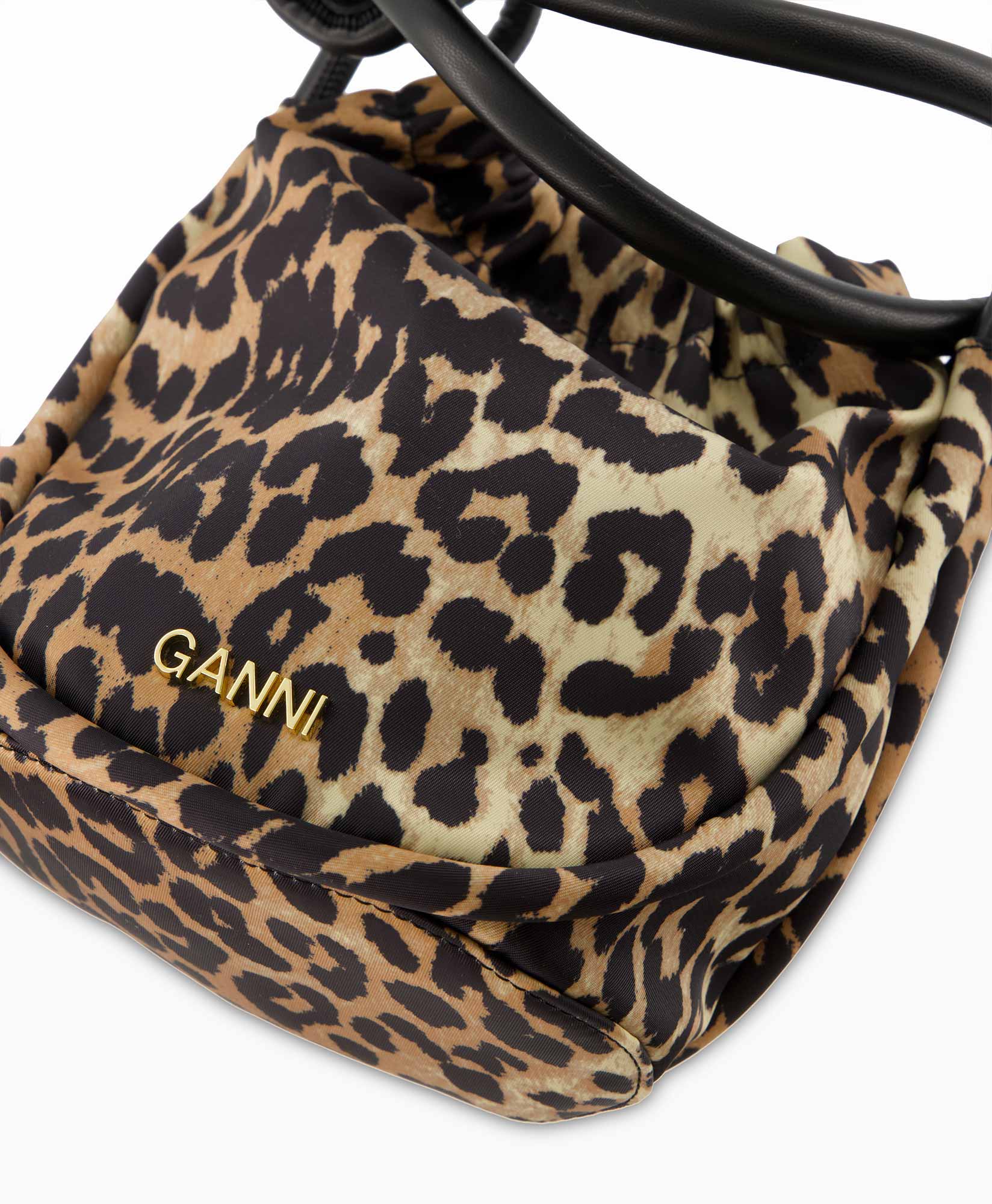 Ganni tas online leopard