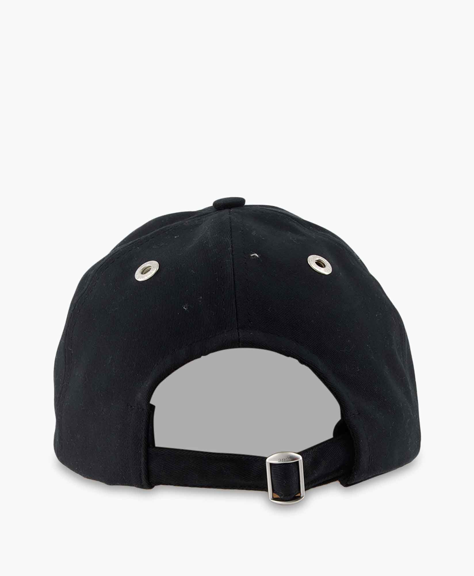 Hoed/pet Casquette Borderie Ami De Coeur Zwart