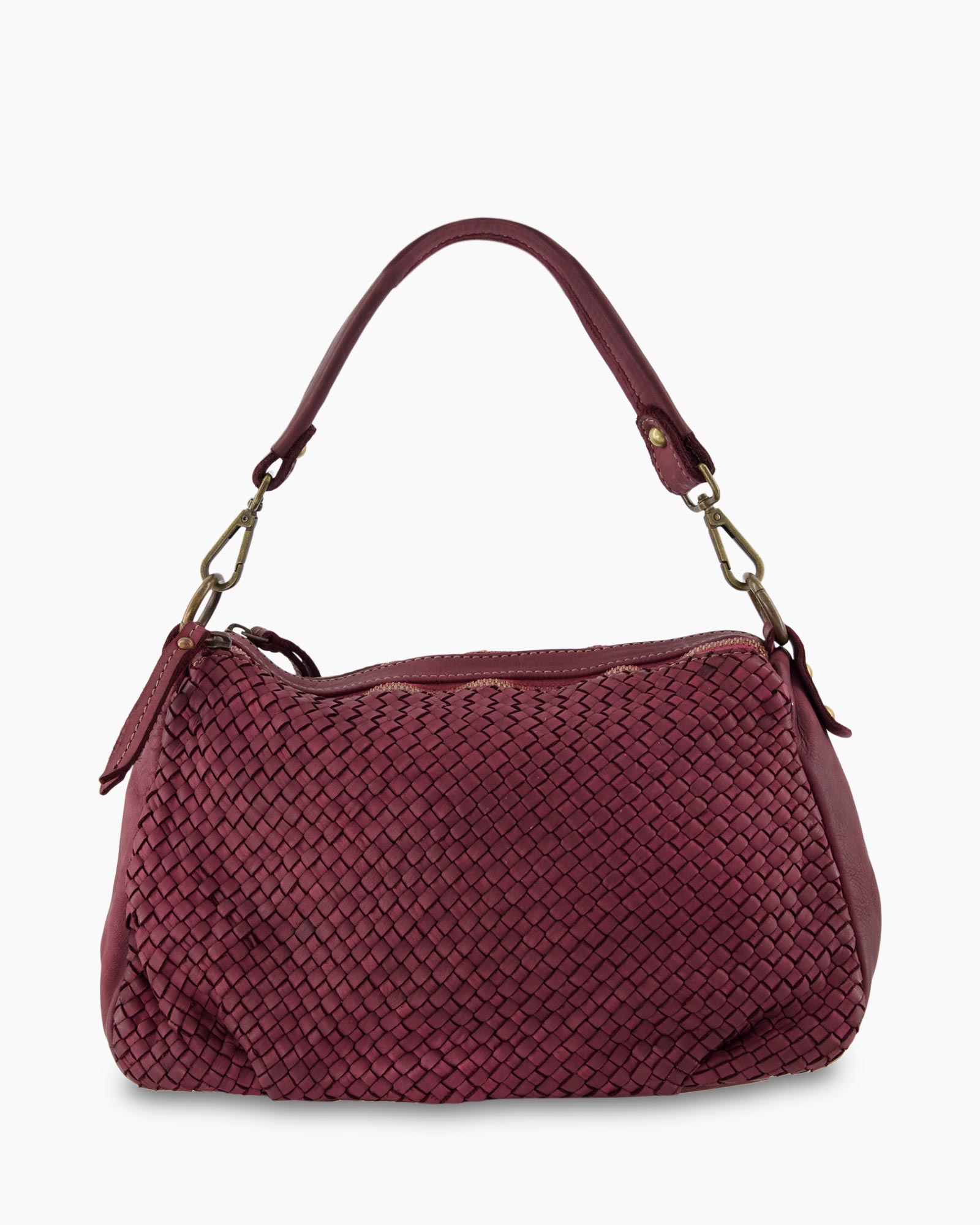 Schouder/hand Tas Ficulle Aubergine