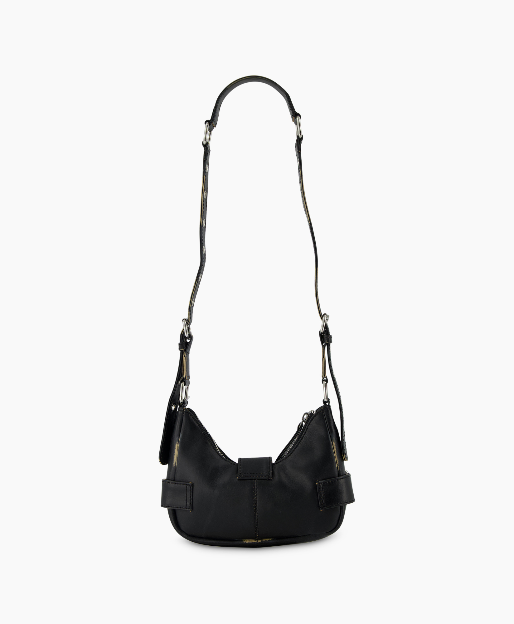 Nunoo Bags Crossbody Tas Palma Vintage Black Zwart