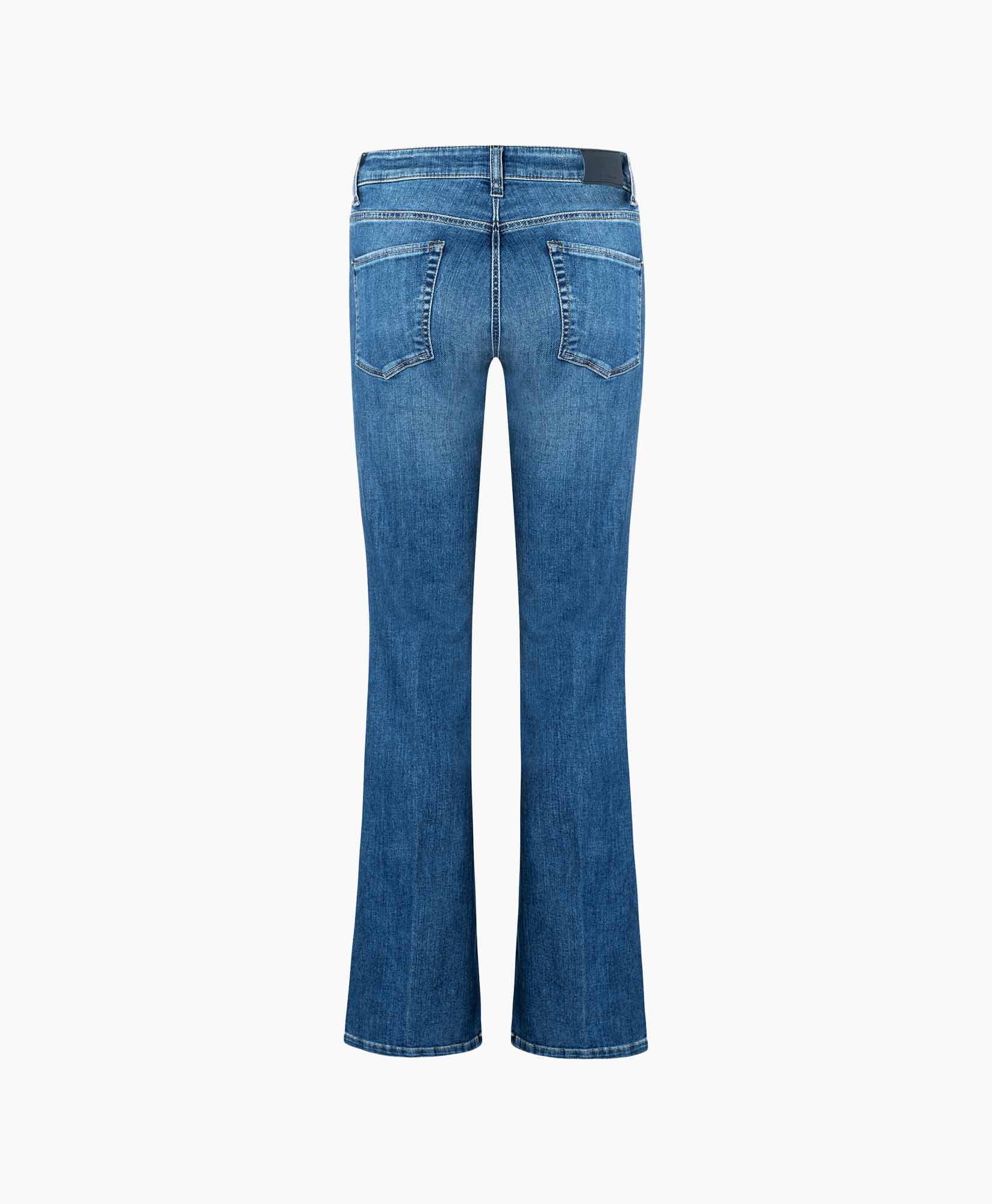 Jeans Paris Flared midden blauw