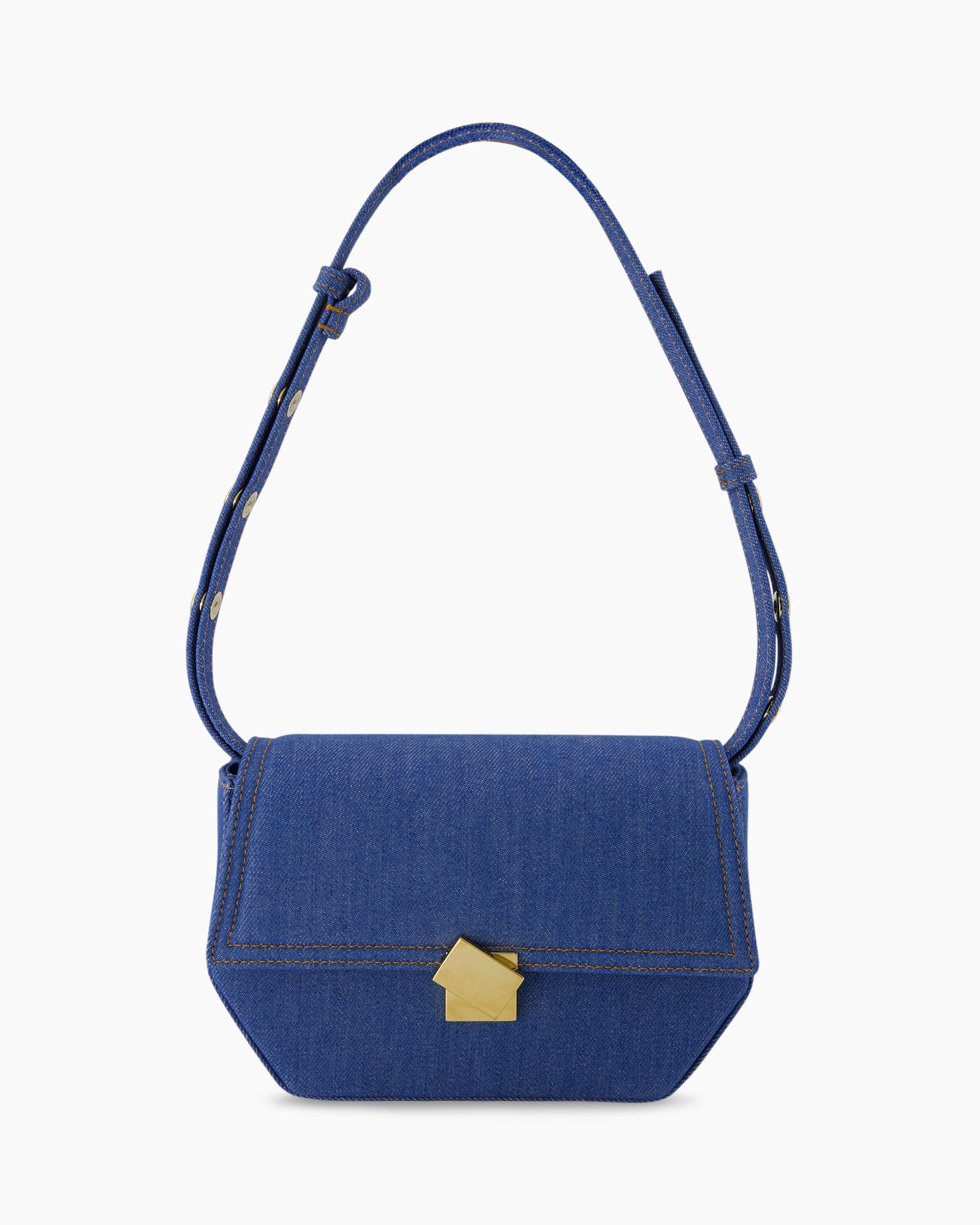 Schouder / Hand Tas Bag One S midden blauw