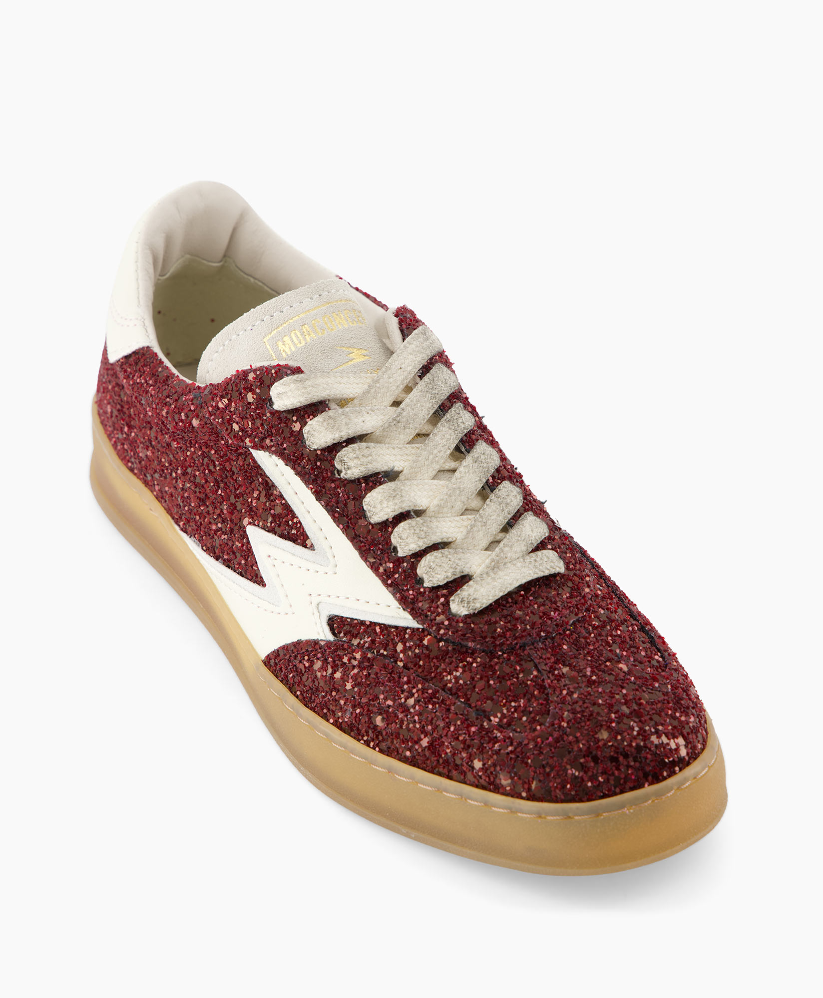 Sneaker "Glitter Granaten Rosso" deals Designer: Susanna Tracka, Milano Gr. 37