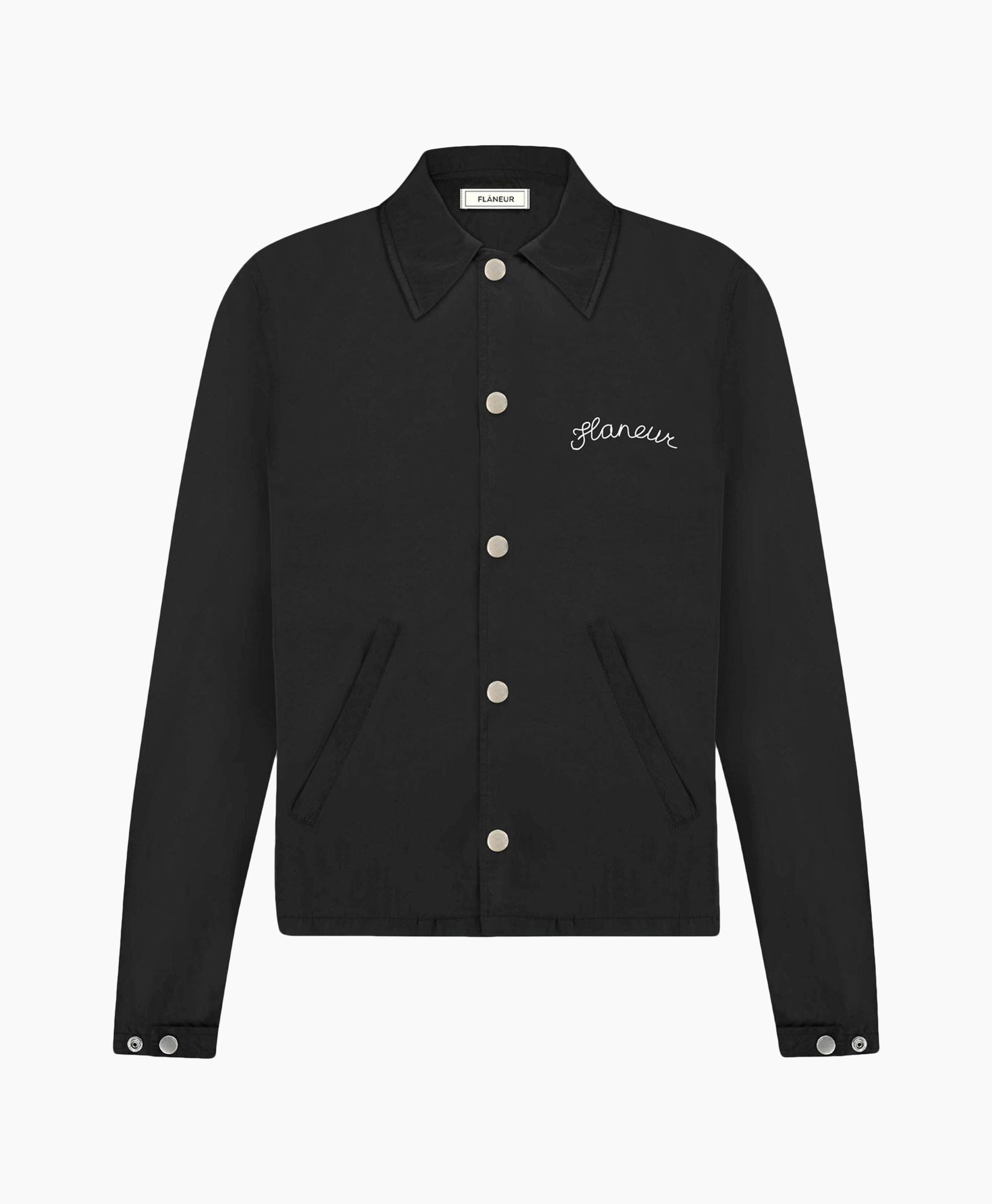 Jack Signature Coach Jacket Zwart