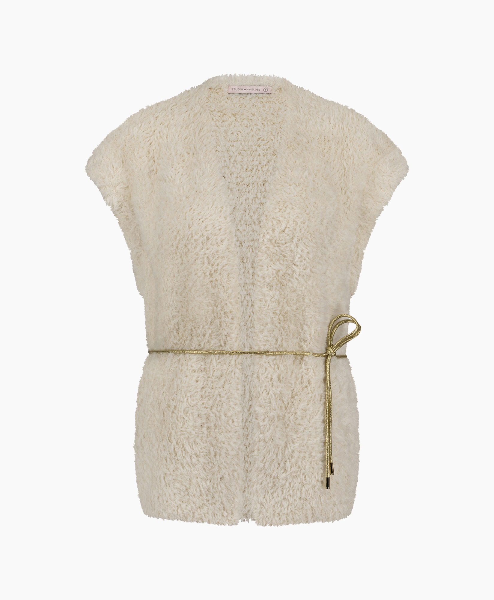 Vest Marly Fluffy Waistcoat Off White