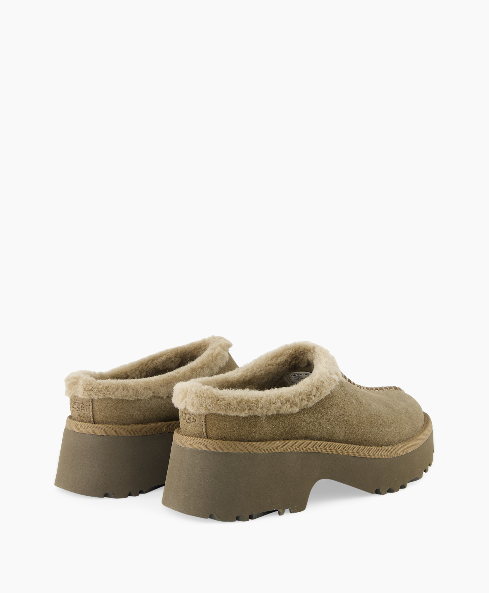 Sneaker W New Heights Cozy Clog Bruin