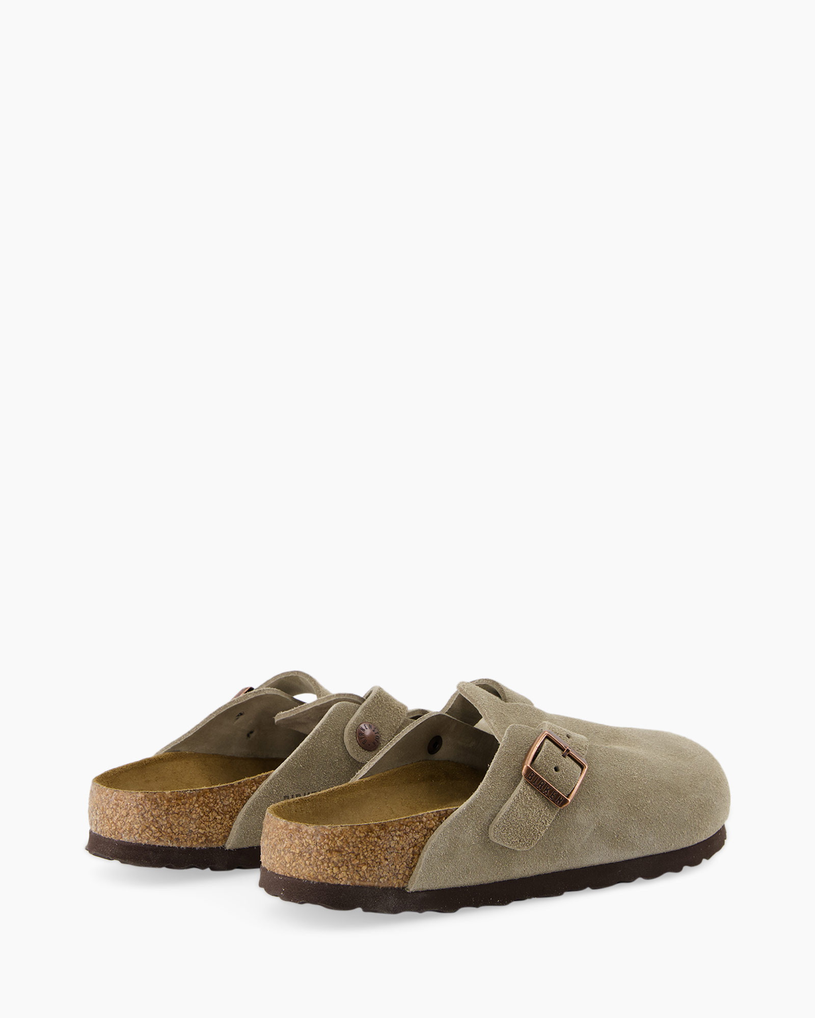 Sandaal Zonder Hak Boston Soft Footbed Taupe