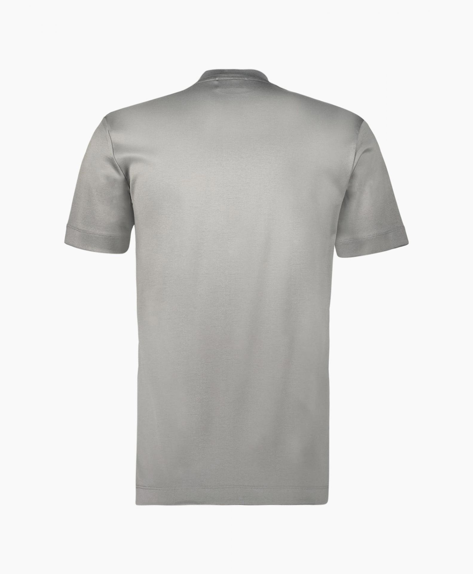 T-shirt Interlock Supima Licht Grijs