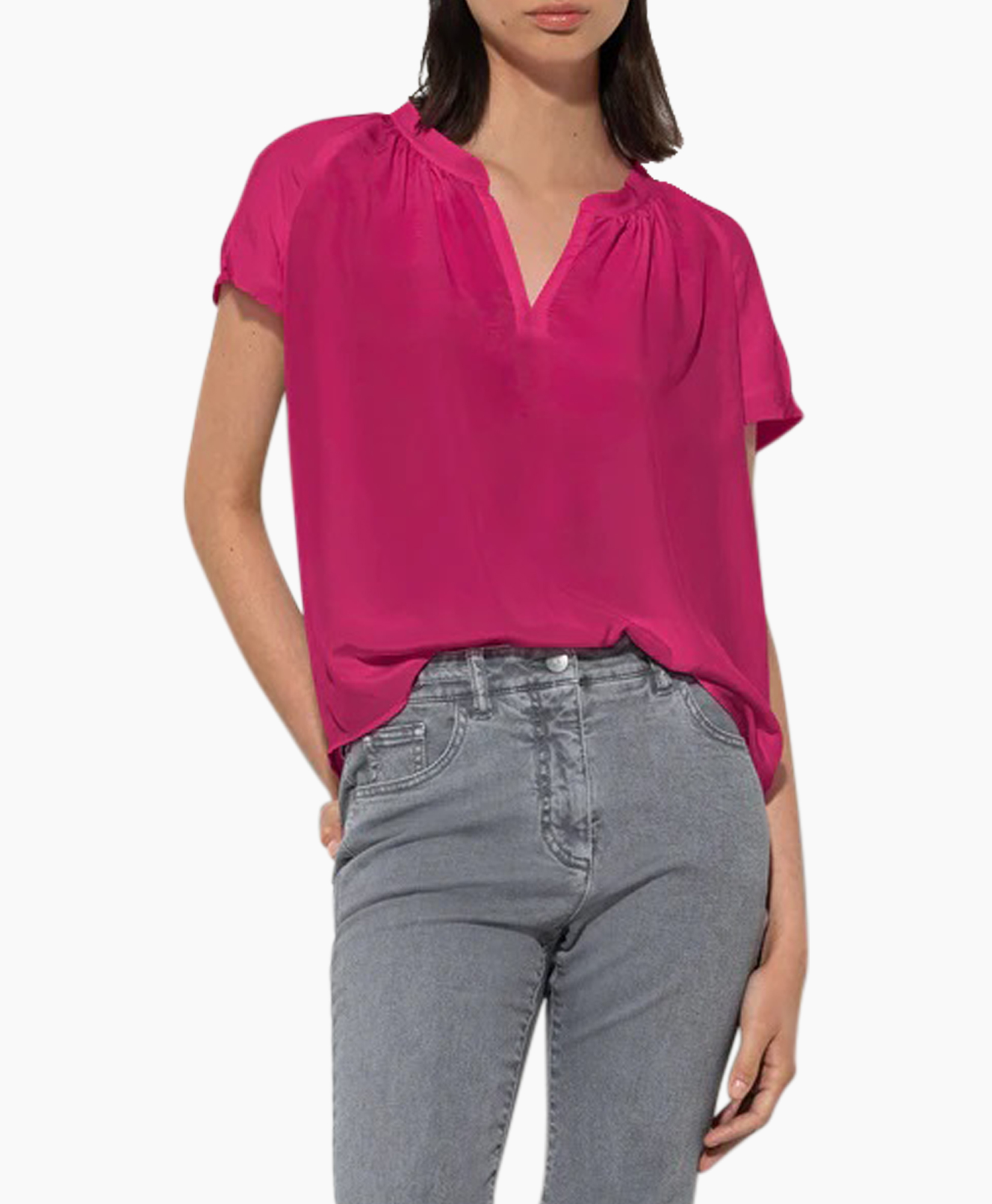 Blouse 208466/3597-0 Rood dessin