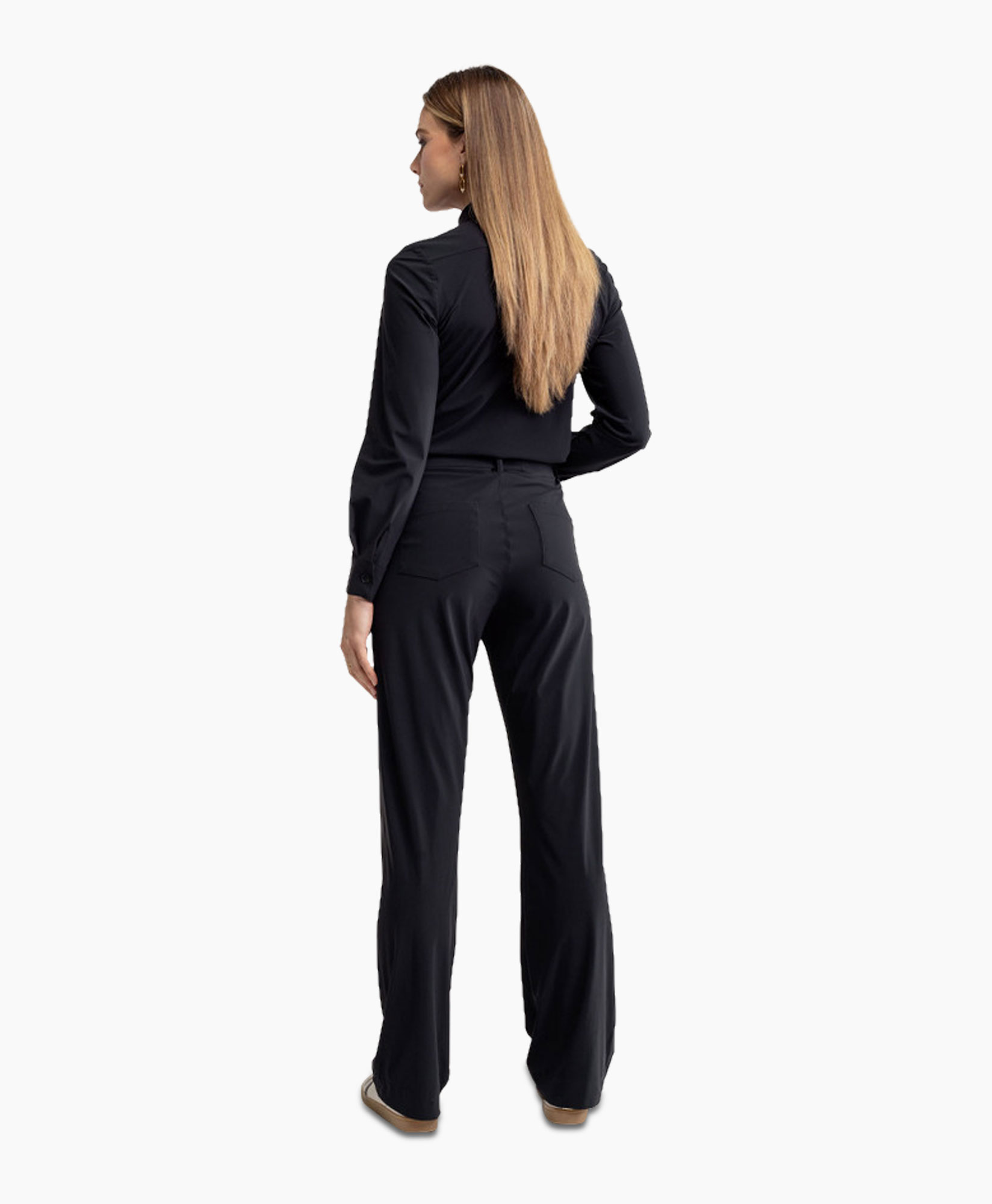 Jumpsuit Angel Ls Zwart dessin