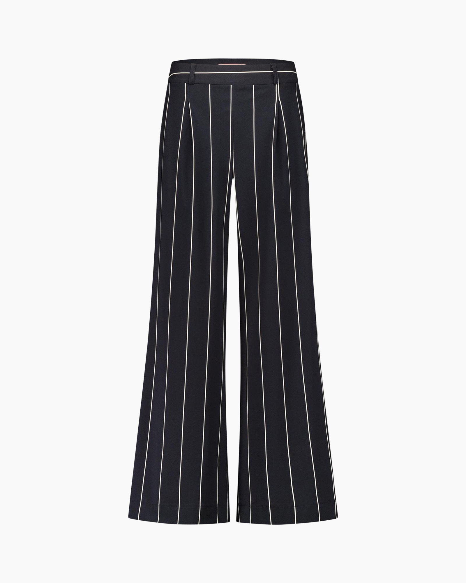 Broek Colette Stripe Trousers Zwart dessin