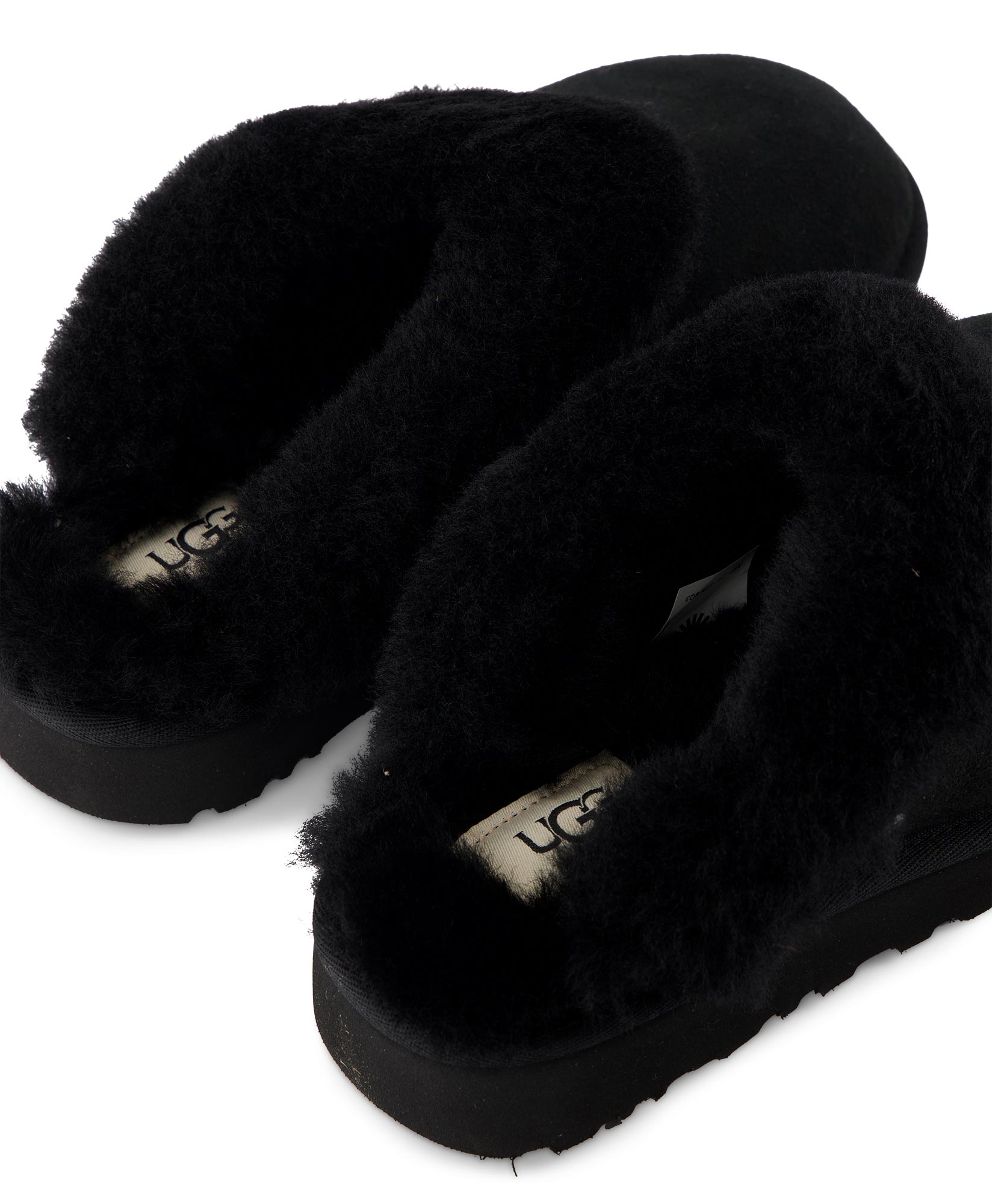 Ugg discount pantoffel zwart