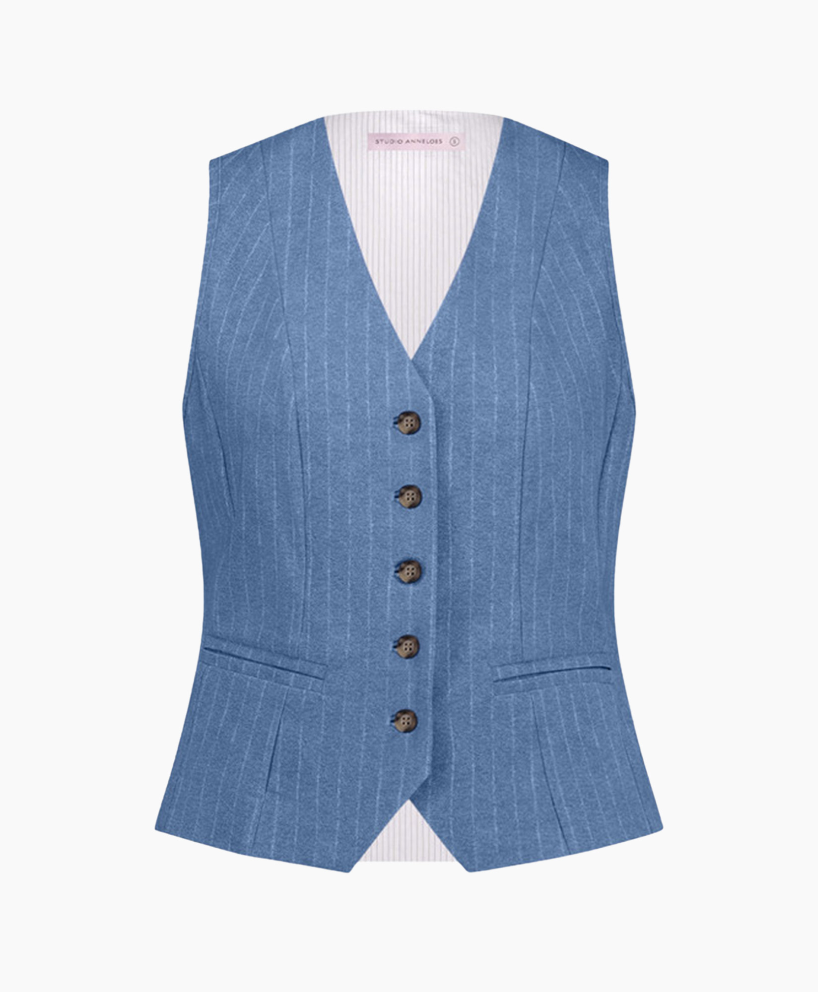 Gilet Bruno Pinstripe Gilet Jeans