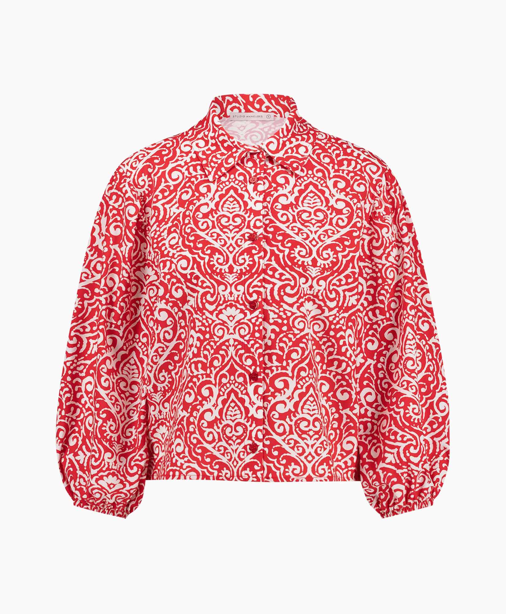 Blouse Joley Paisley Blouse Rood