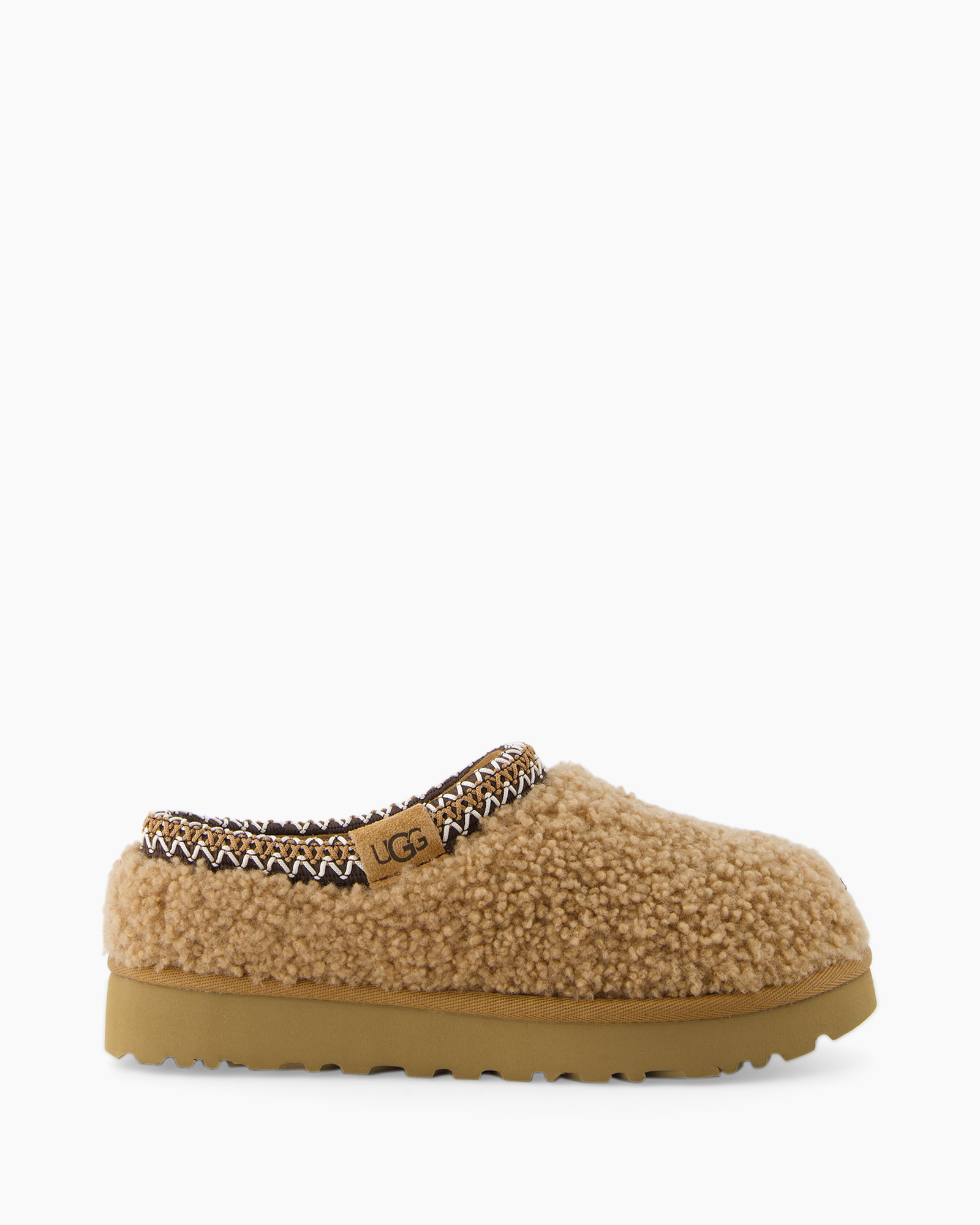 Pantoffel W Tasman Maxi Curly Camel