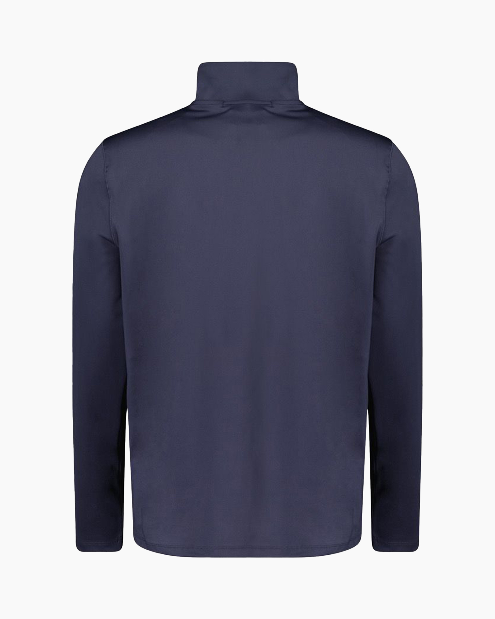 Pullover Basic Zip Pully Blauw