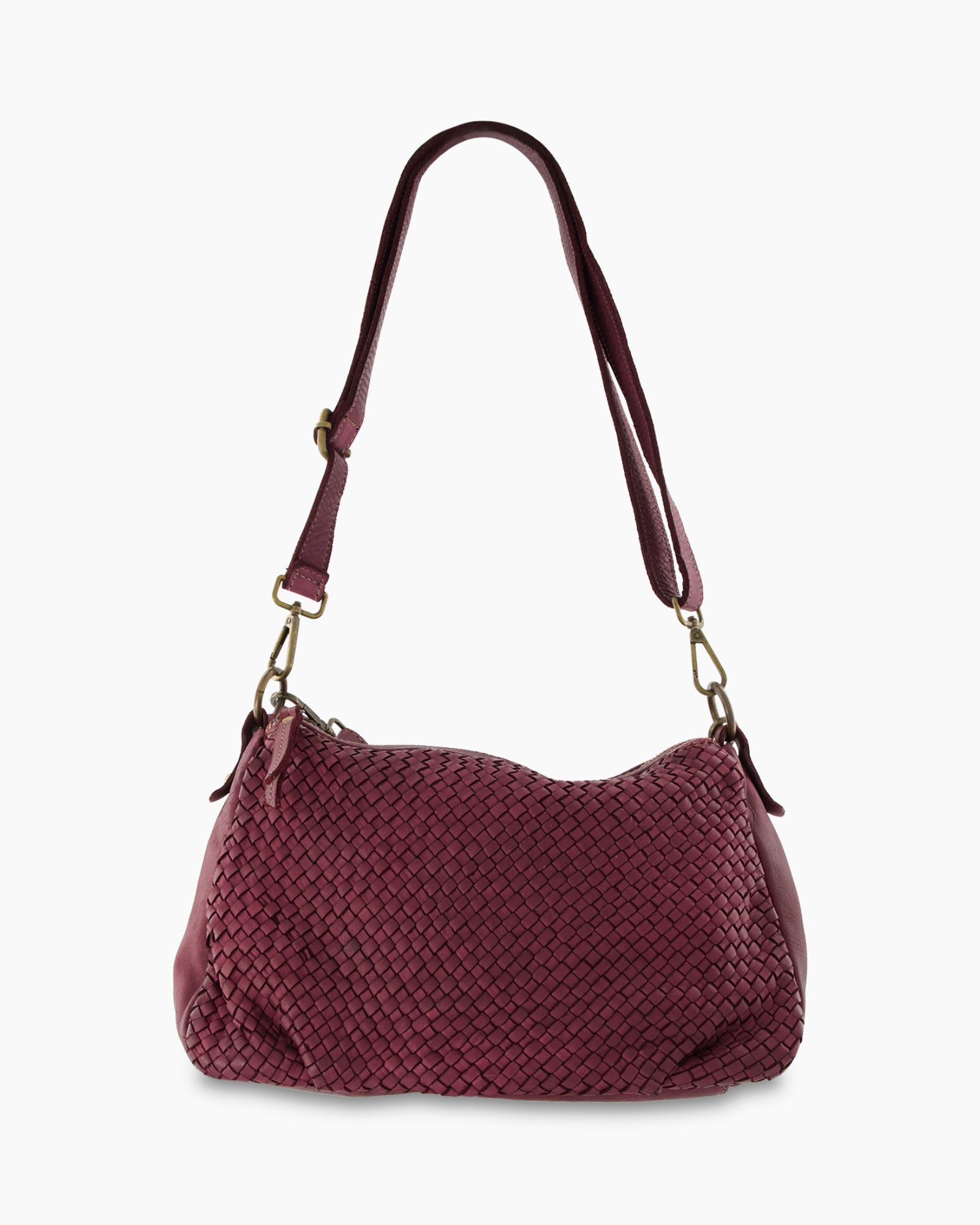 Schouder/hand Tas Ficulle Aubergine