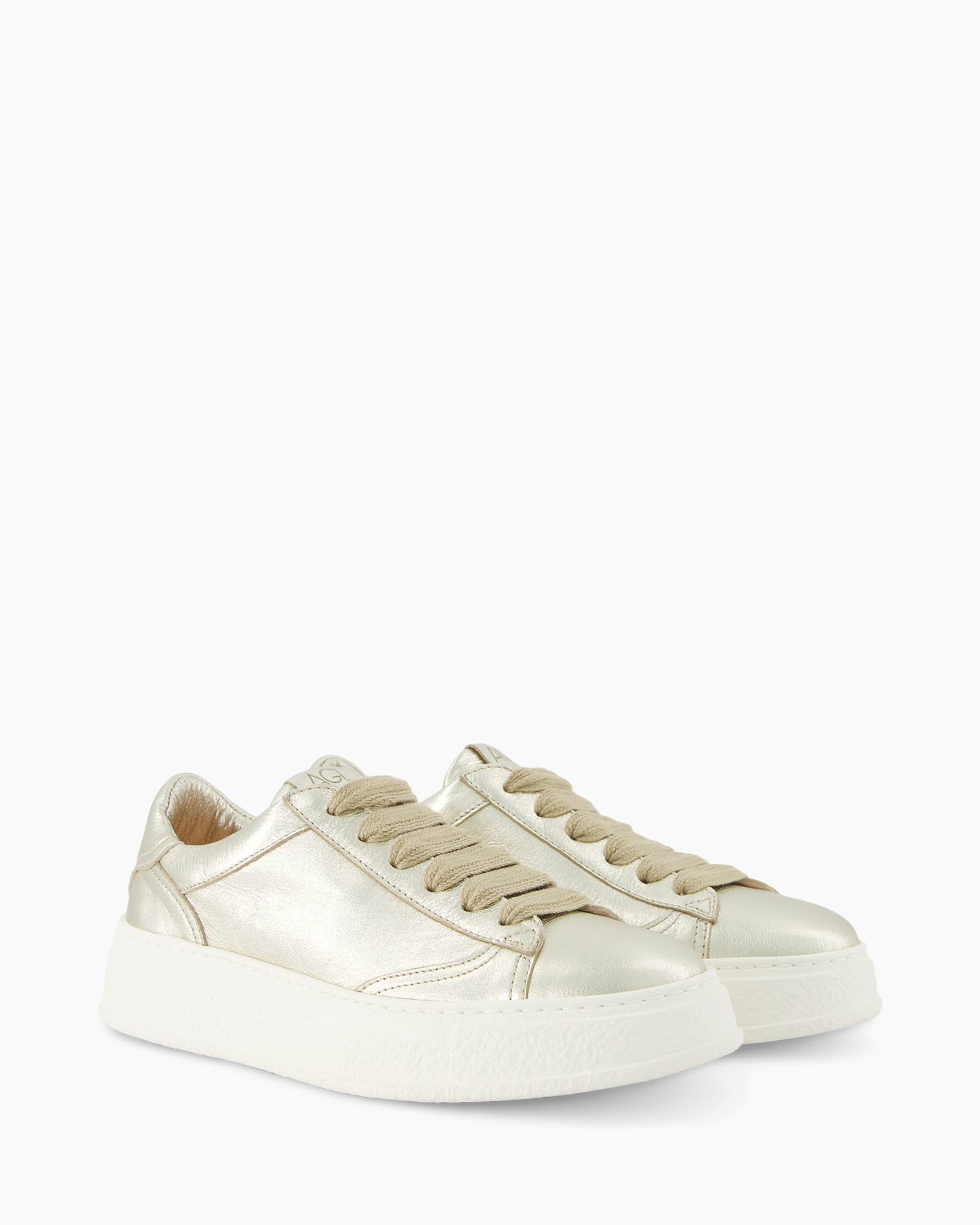 Sneaker Giuly Lace Up Goud