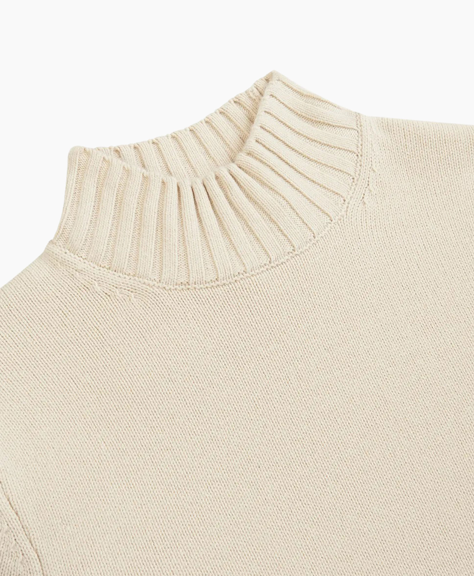 Pullover Pullover Mock Neck Off White Off White