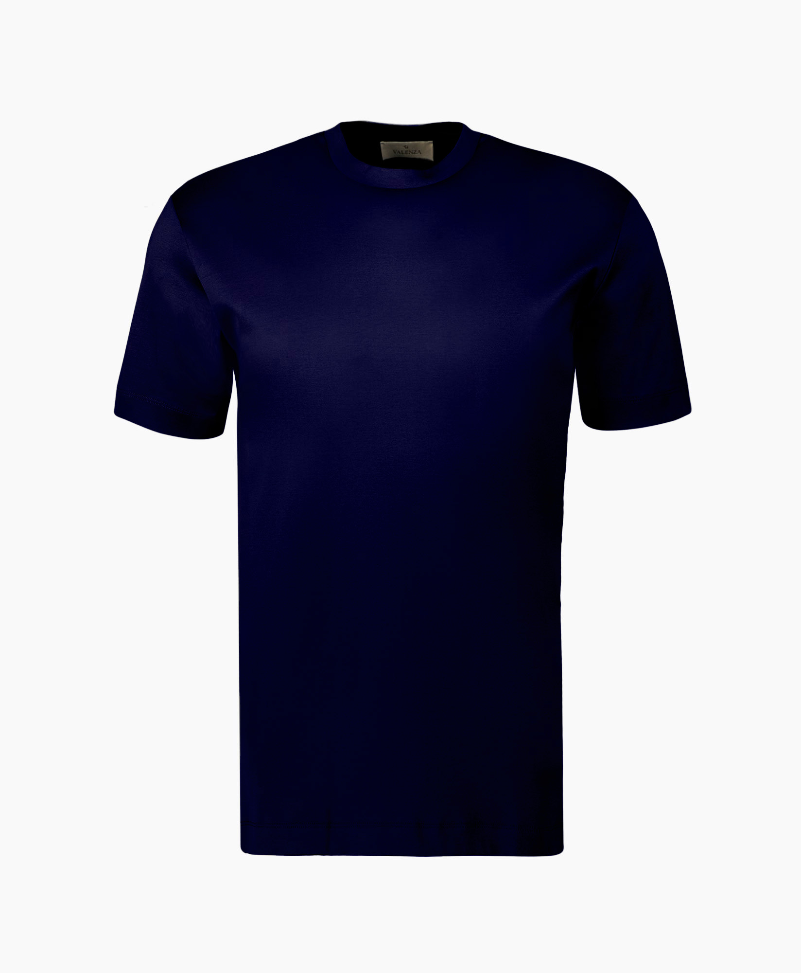 T-shirt Interlock Supima Blauw