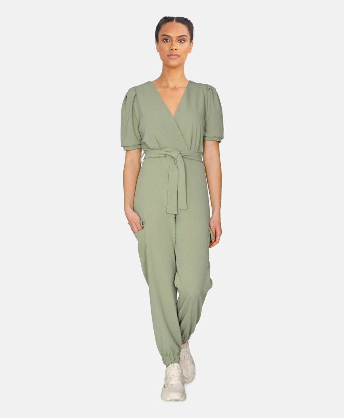 Sisters Point Sisters Point Jumpsuit 16186 licht groen