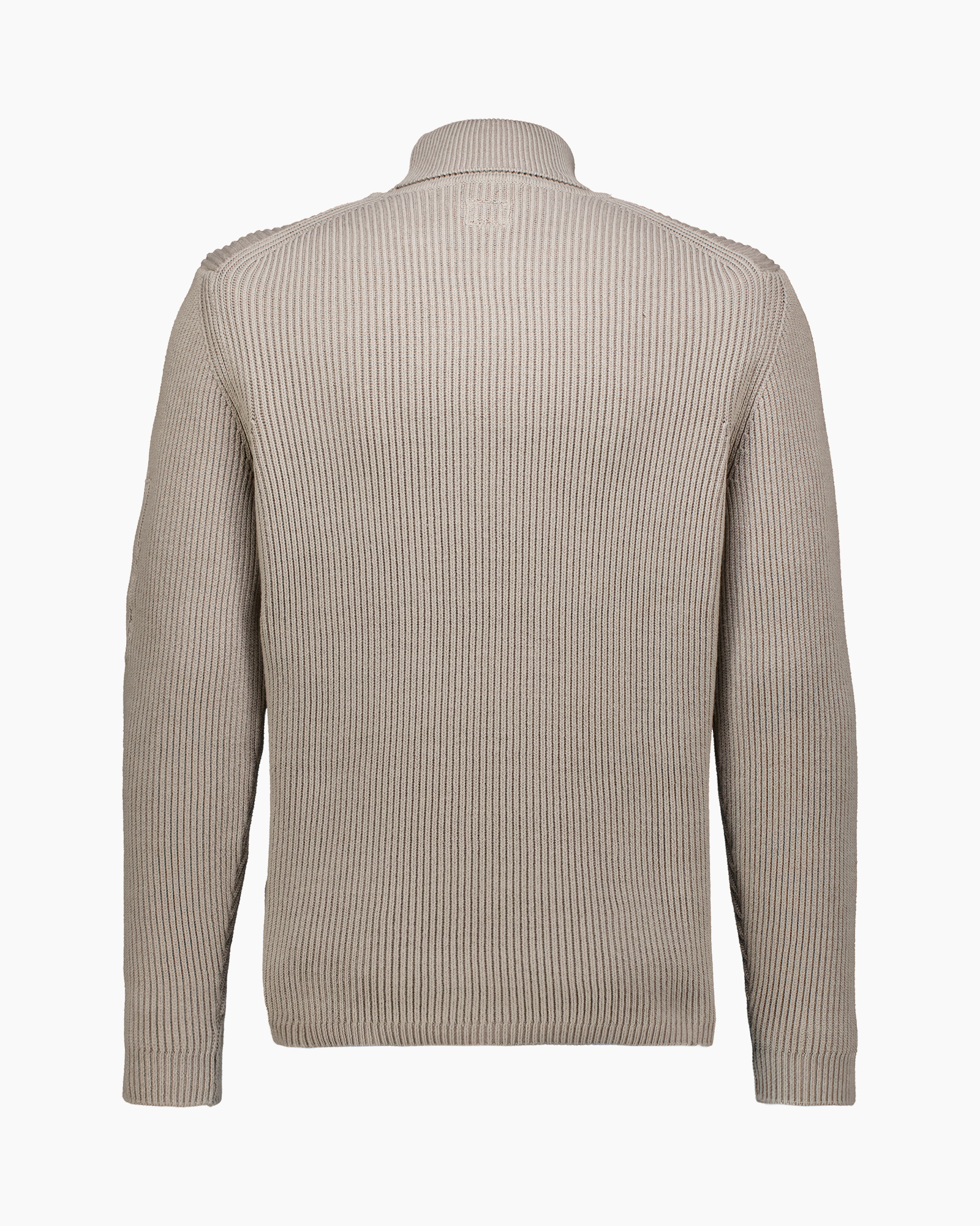 Coltrui Full Rib Roll Neck Sweater Beige