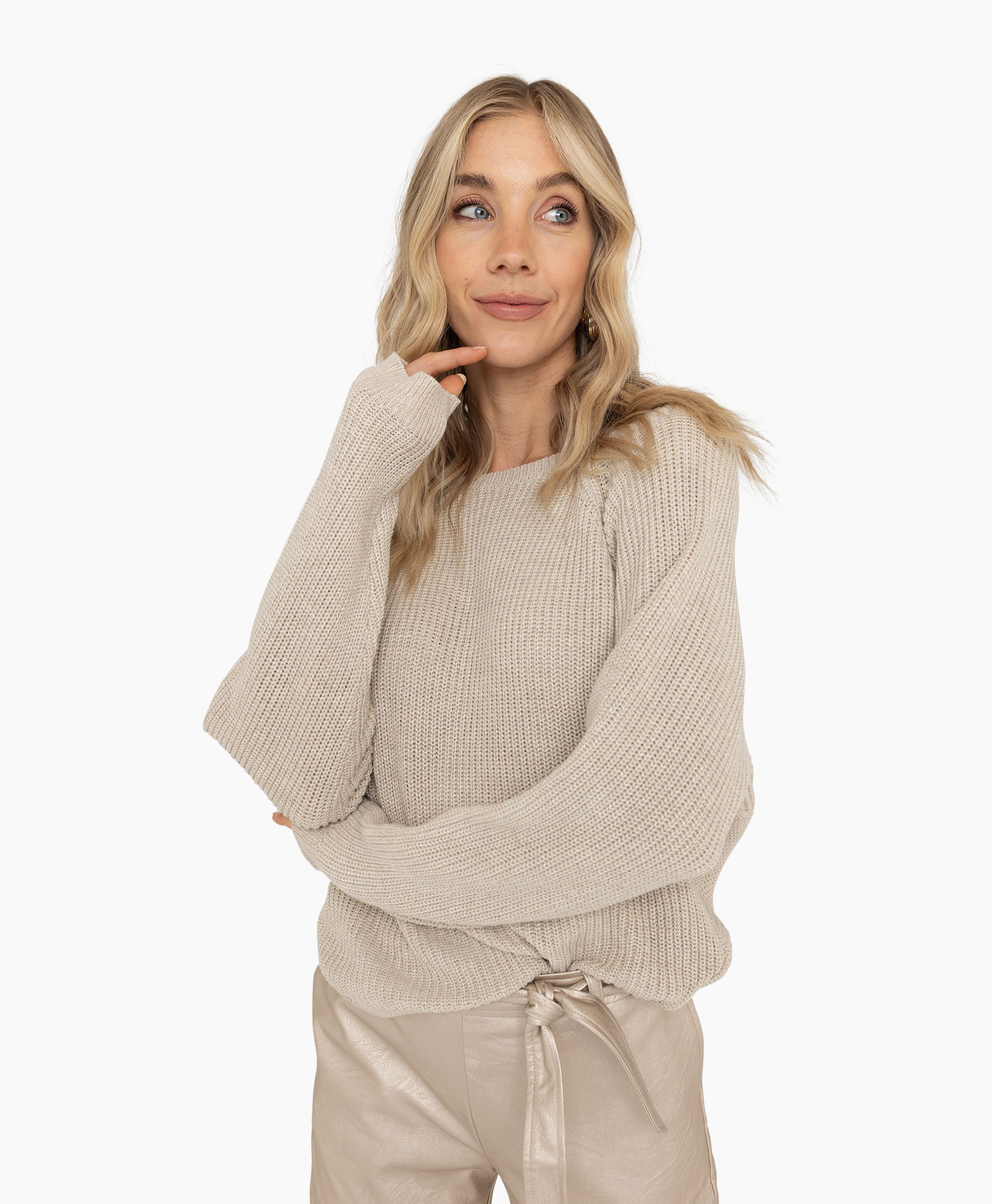 Pullover 21a09-02818c Beige