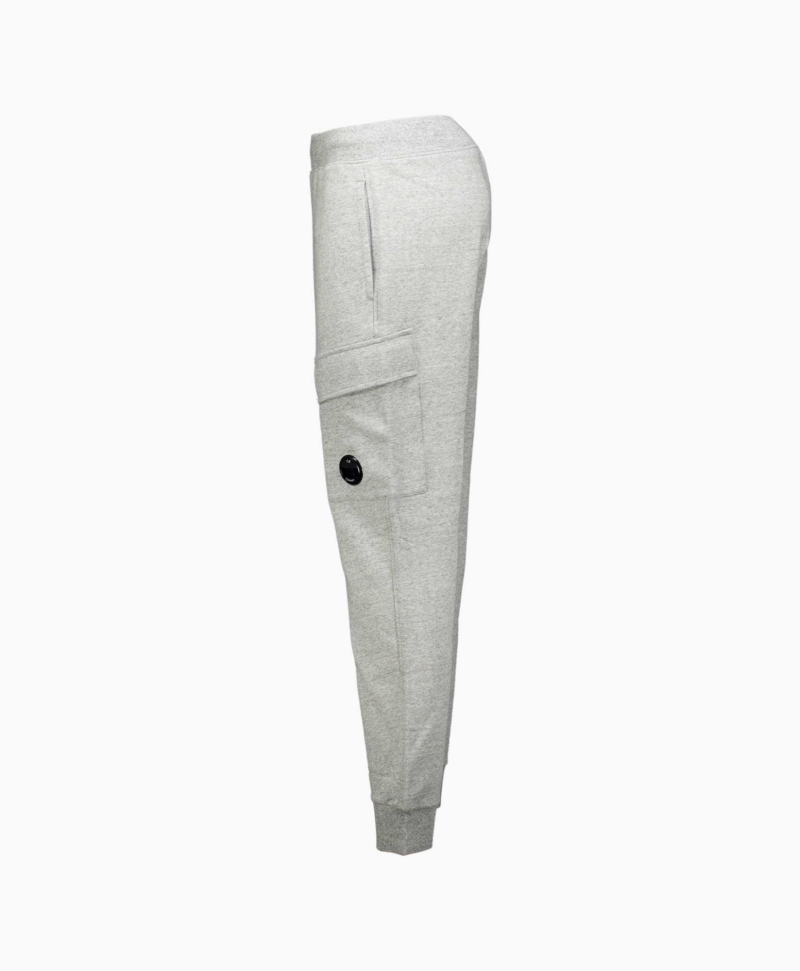 Joggingbroek Diagonal Raised Fleece Cargo Licht Grijs