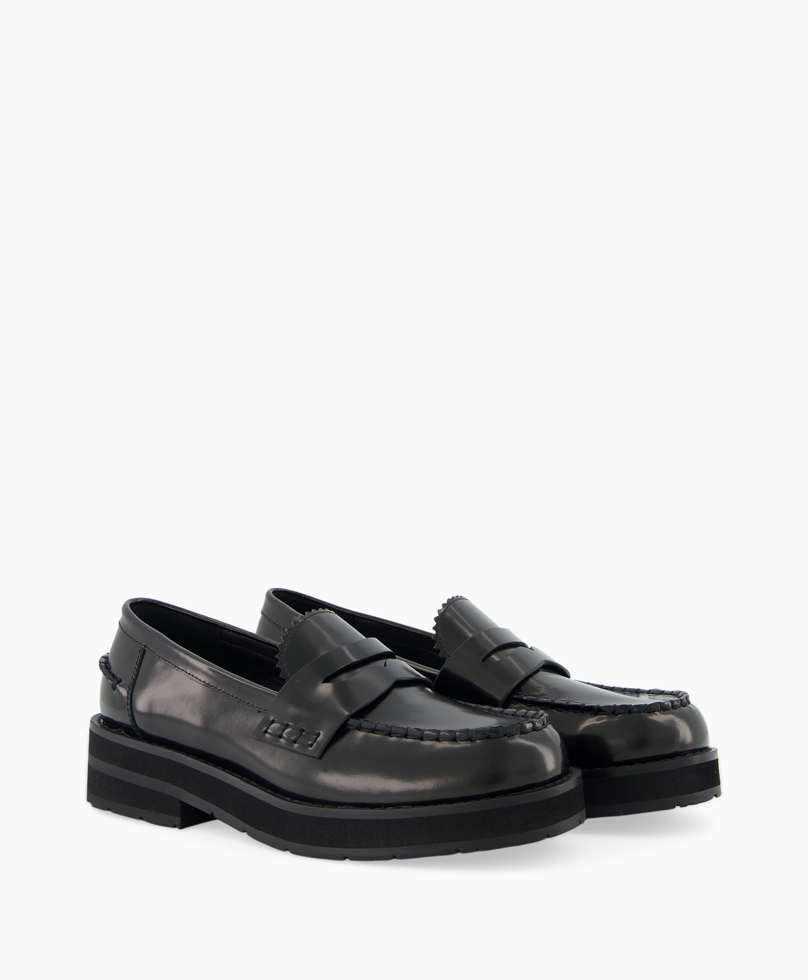 Loafer Brushed Florantik Zwart