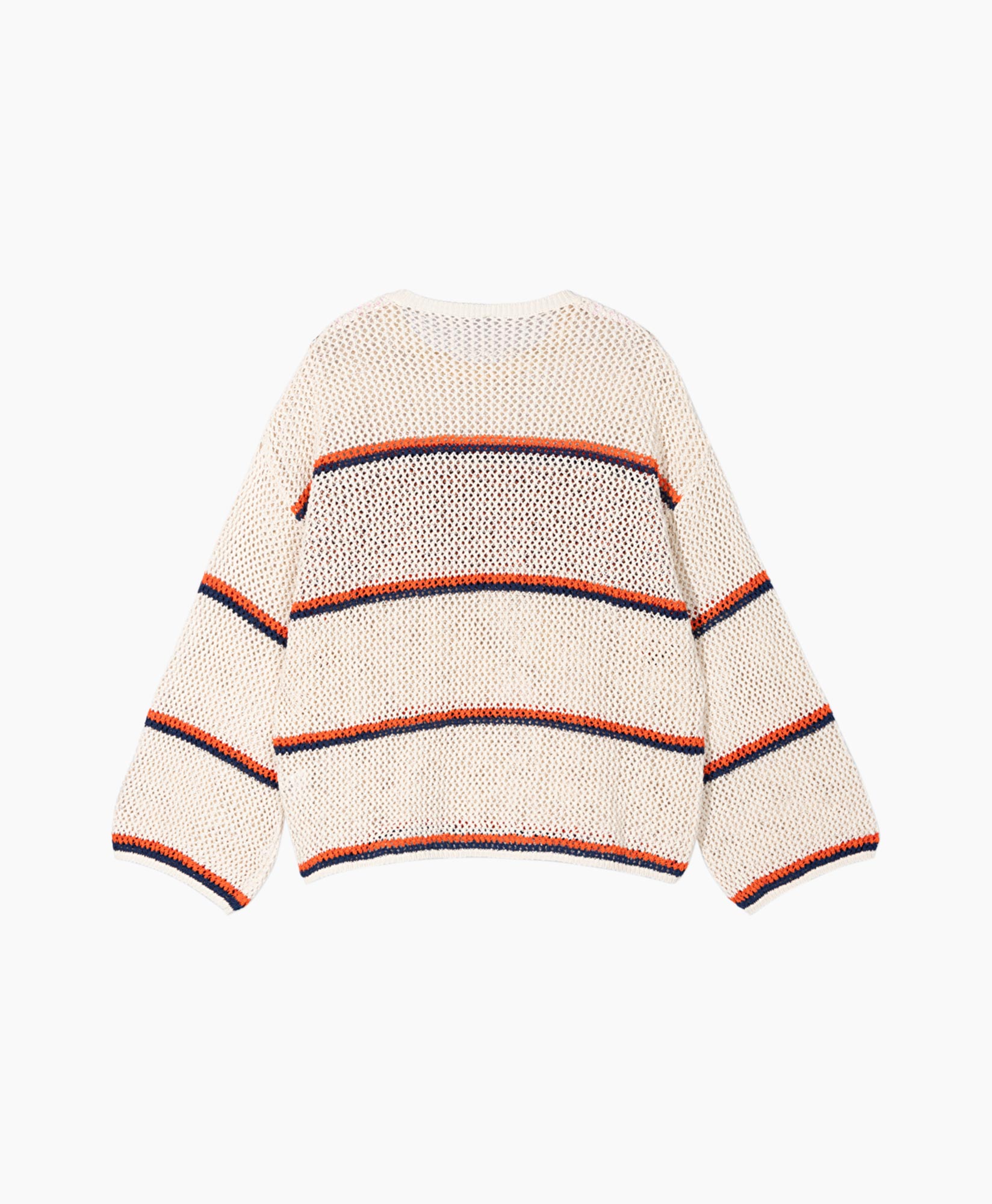 Gebreide Trui Knitted Ajour Alix Off White