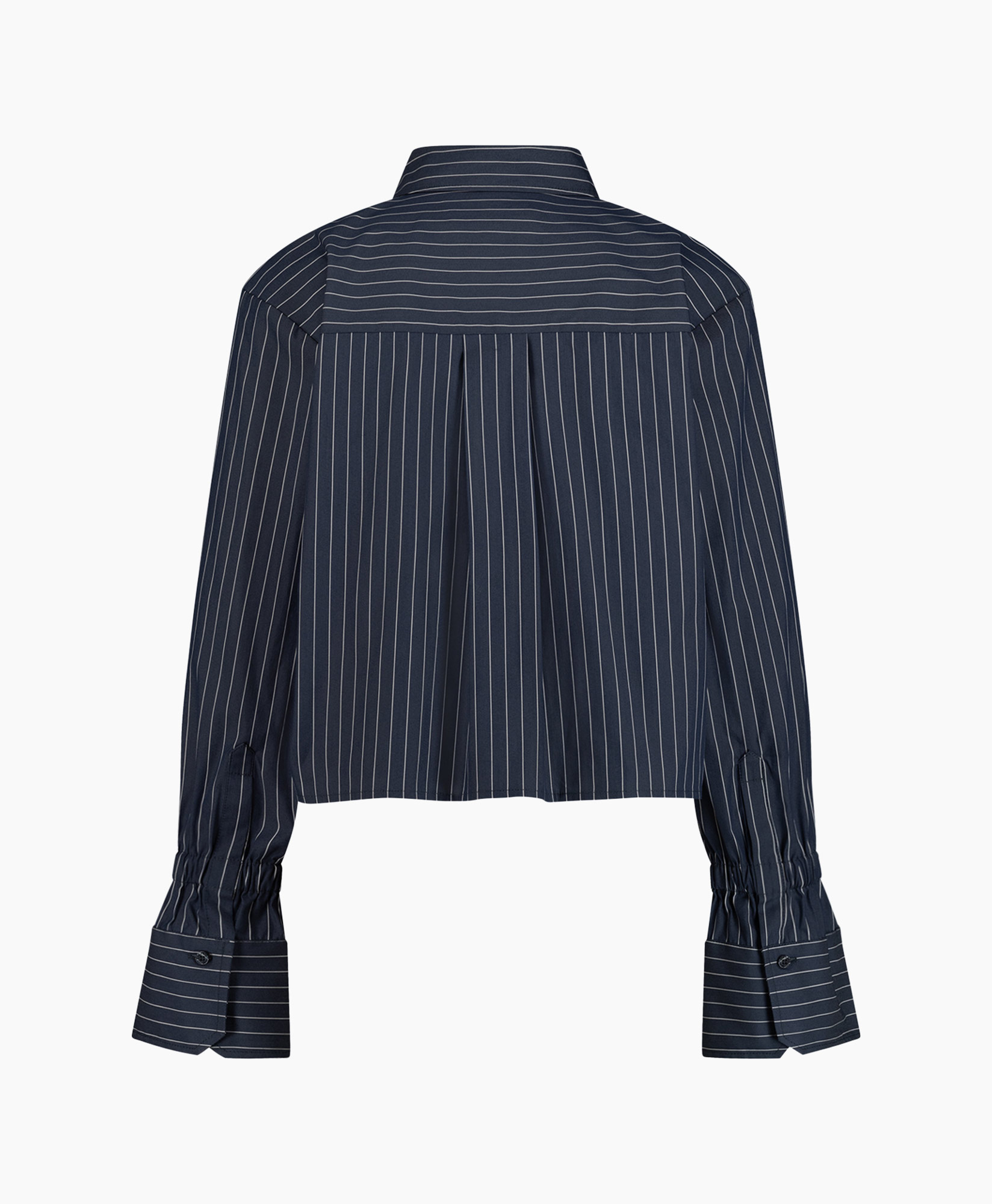 Blouse Fildeli Poplin Stripe Blouse Donker Blauw