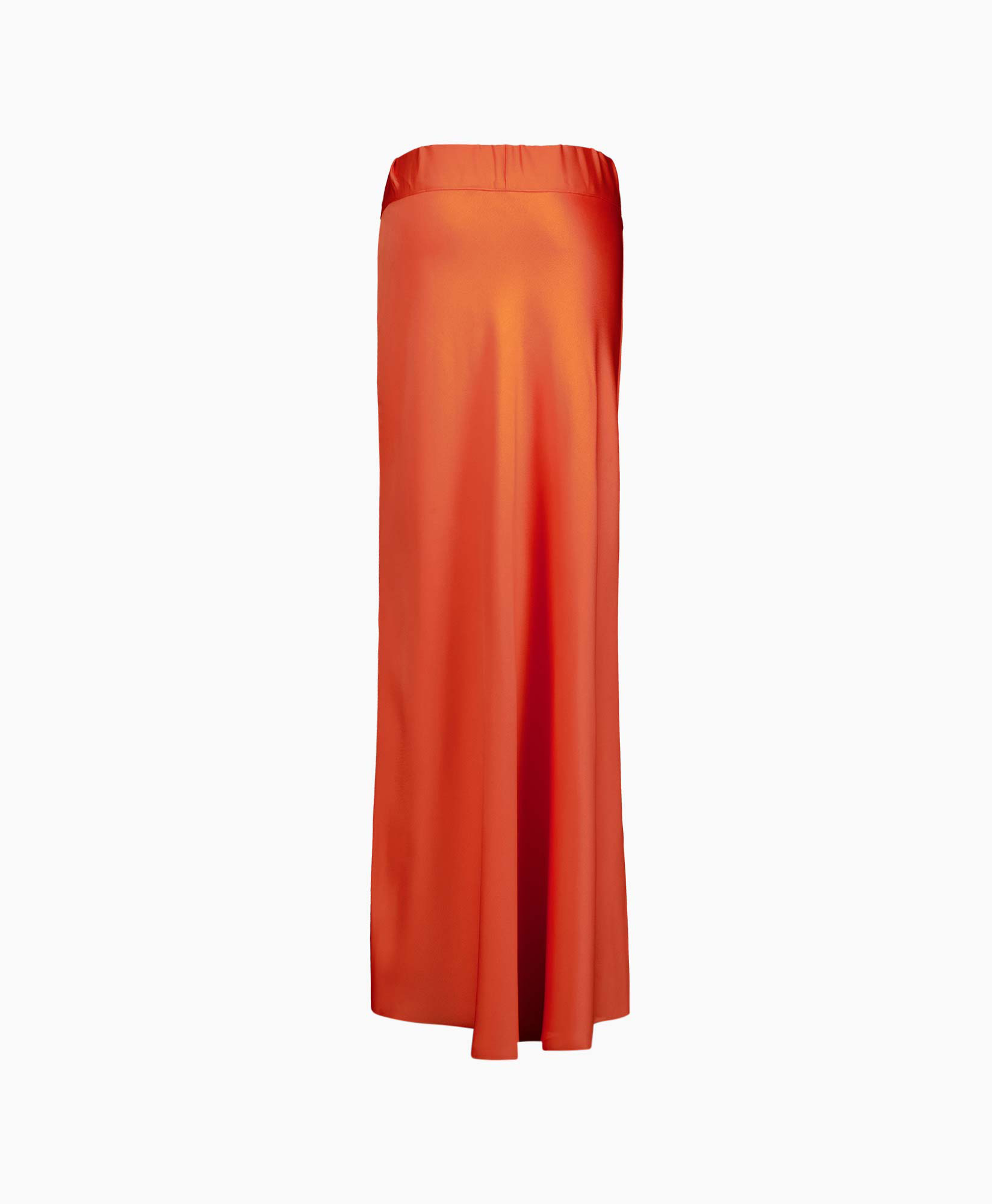 Midi Rok Jude Satin Oranje