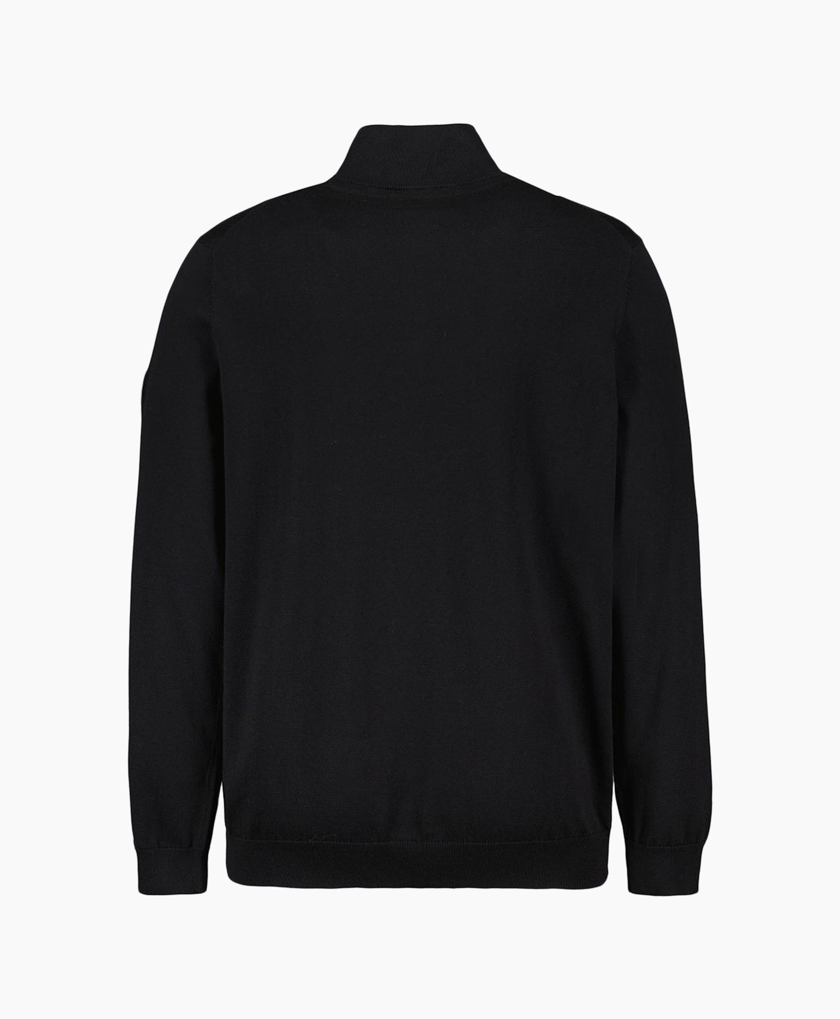 Pullover Knitwear Quarter Zip Zwart