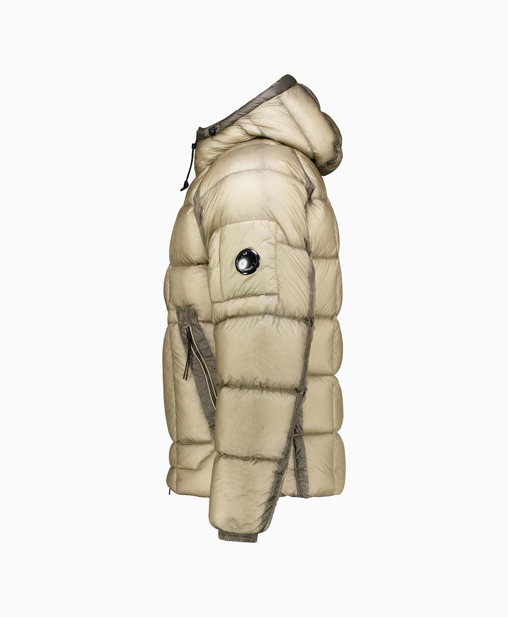 Gewatteerde Jas Outerwear Medium Jacket Dd Shell Beige