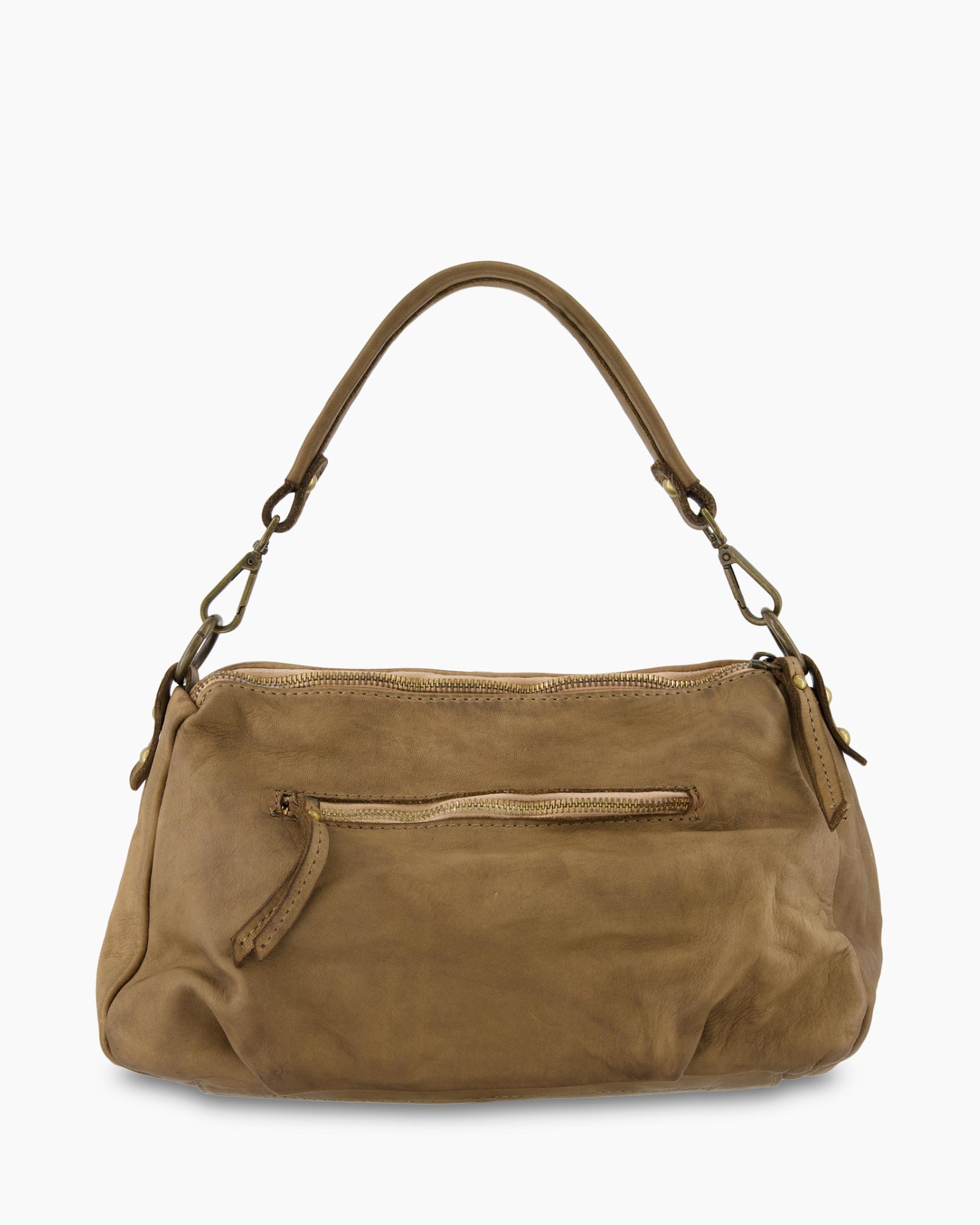 Schouder/hand Tas Ficulle Khaki