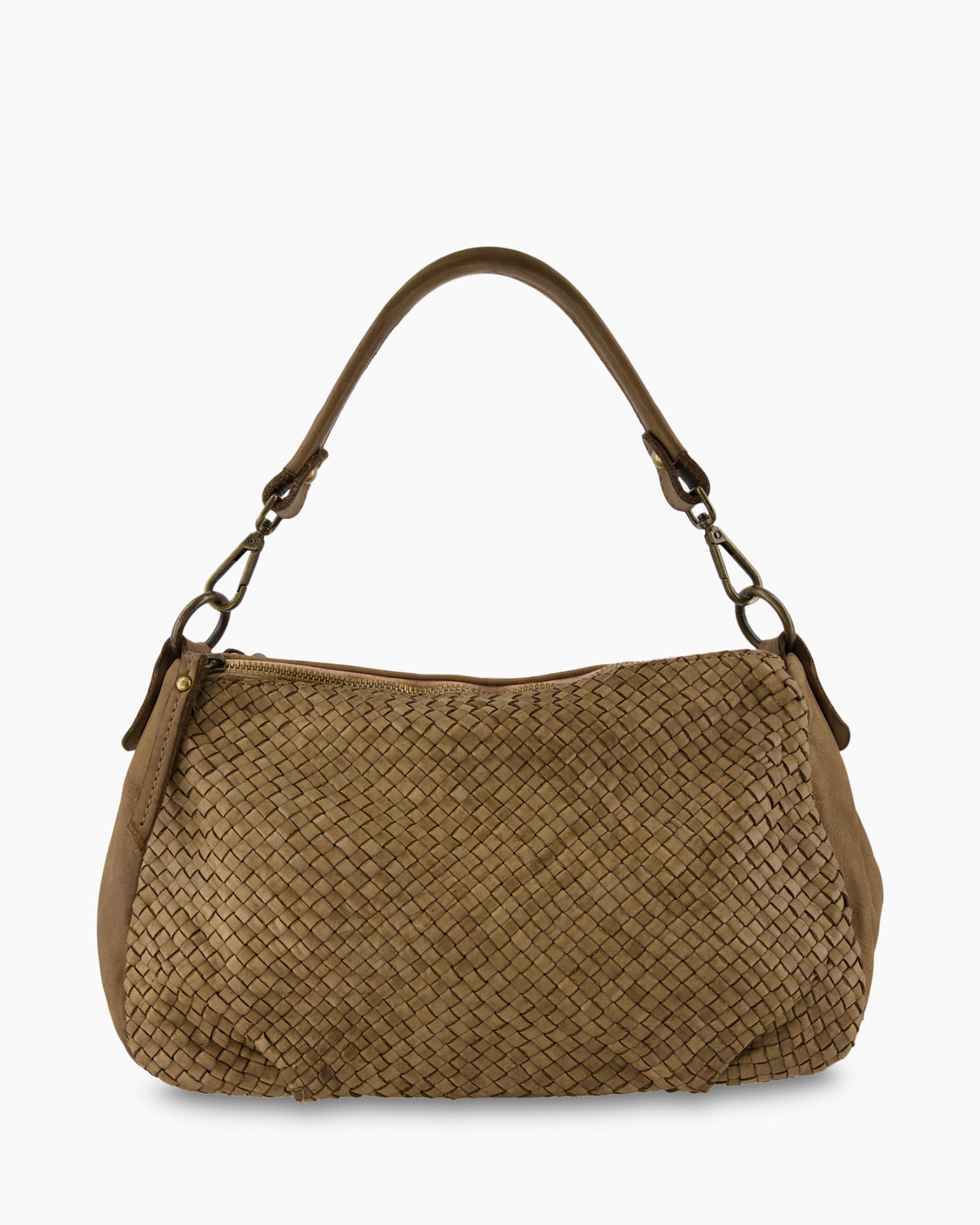 Schouder/hand Tas Ficulle Khaki