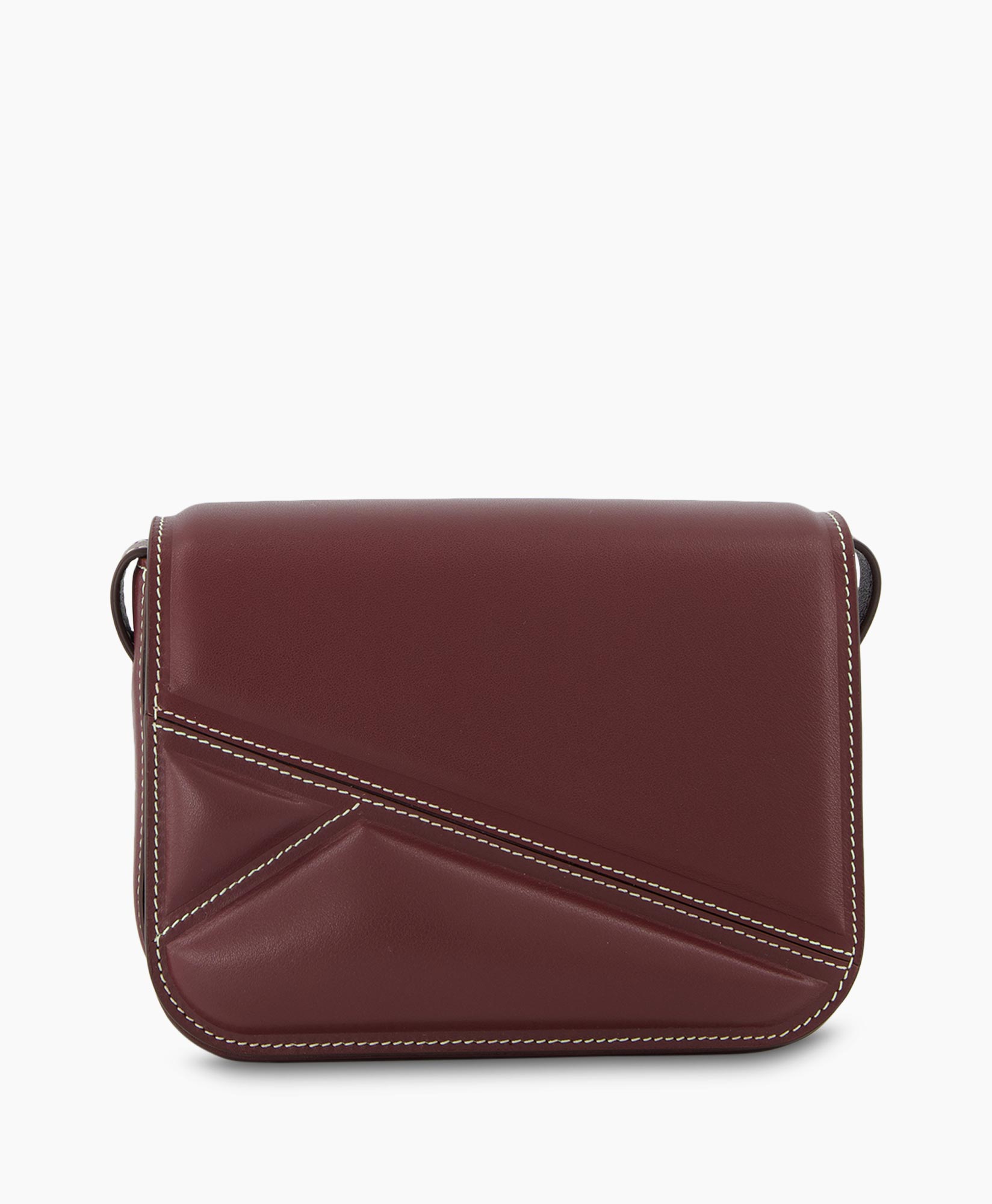 Schouder / Hand Tas Oscar Trunk Medium Bordeaux